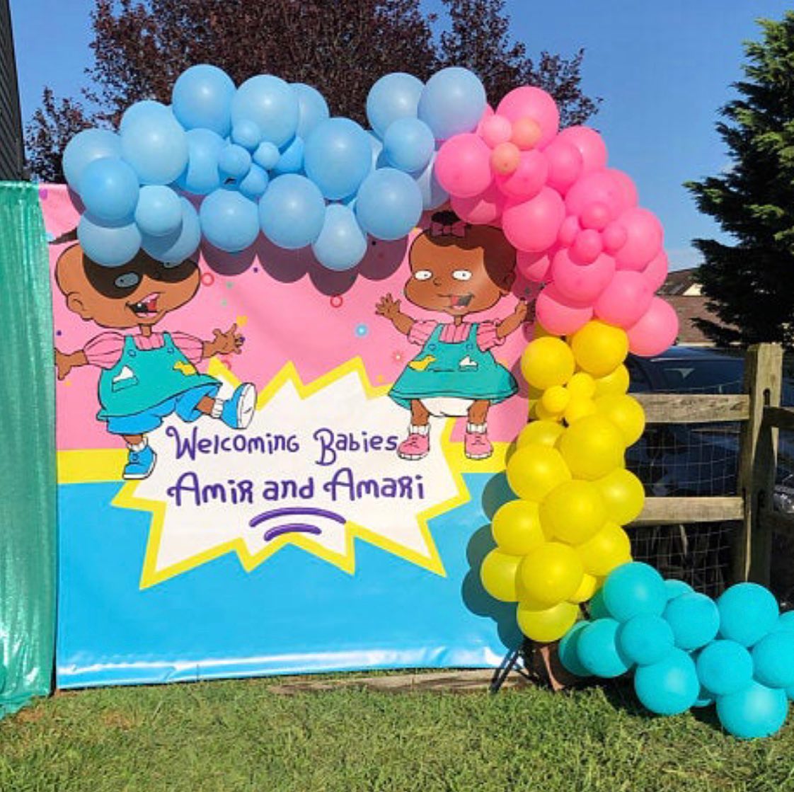 Rugrats Girl Baby Shower Character Themes Rugrats Phil And Lil