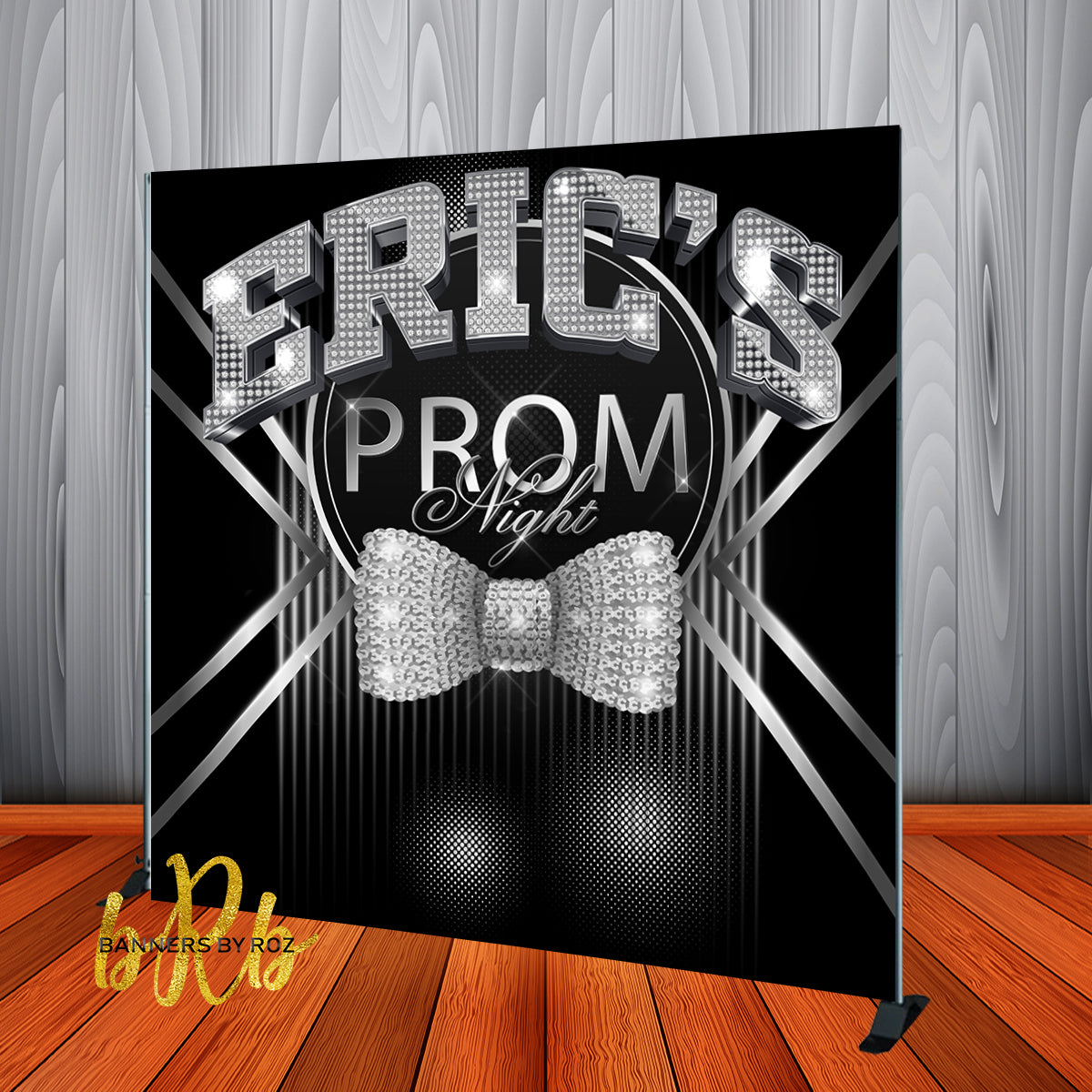 Banners by Roz - LV theme party. Order this #custombackdrop on my