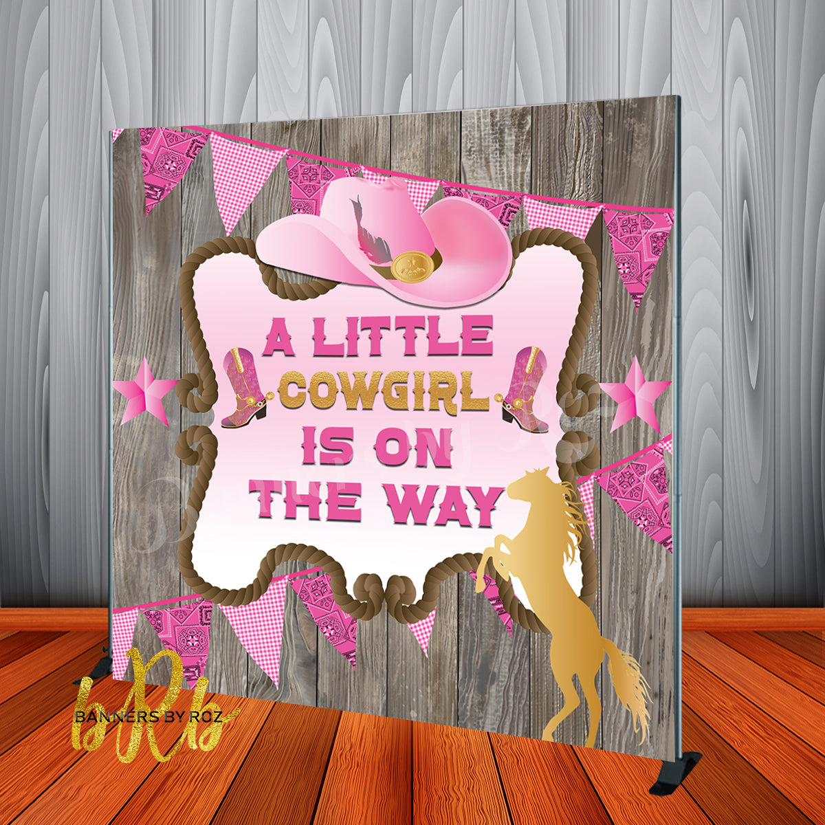Care Bears Pink Backdrop Personalized for Birthdays or Baby Shower -  Designed, Printed & Shipped!