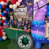 Fortnite Birthday Party Birthday Backdrop Personalized Printed & Shipped!