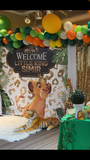 Lion King Safari Backdrop for Baby Shower, Birthday Party Personalized - Printed & Shipped!