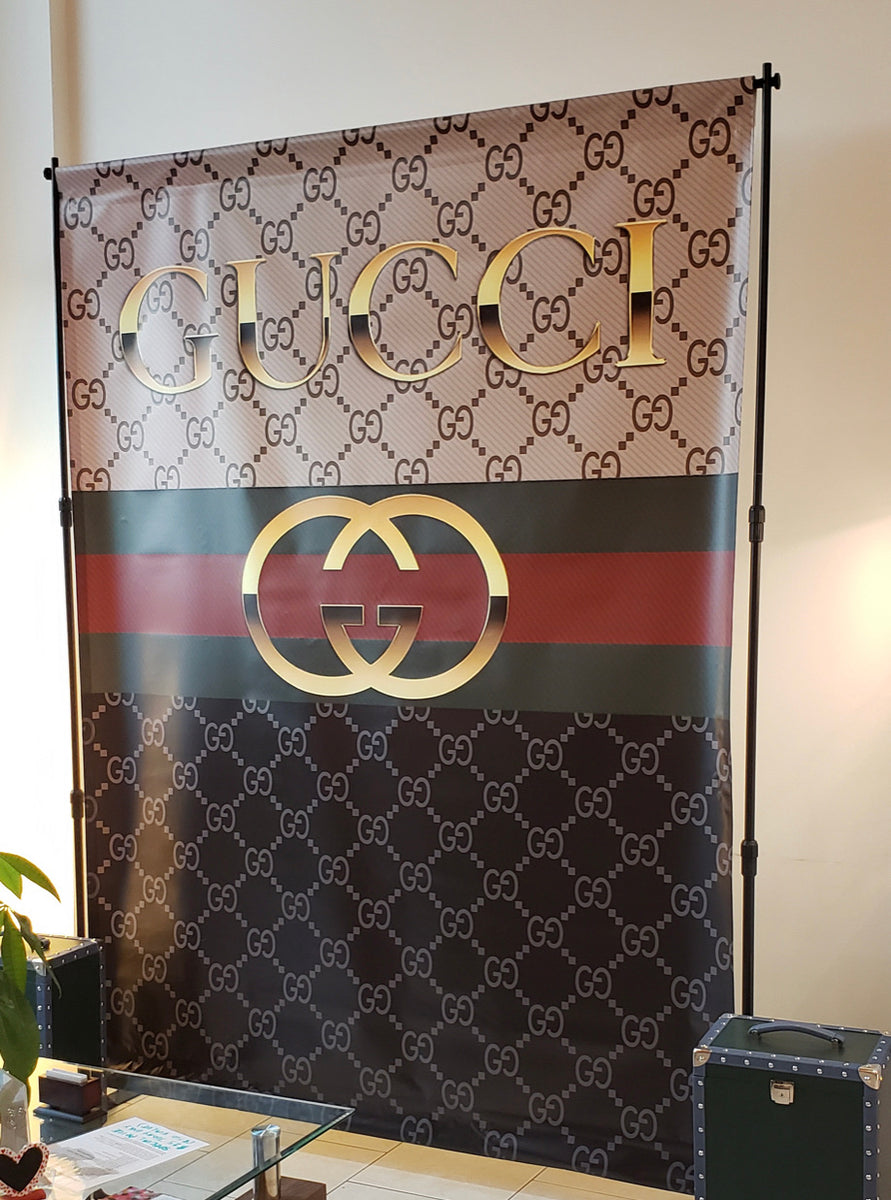 Chanel Inspired Backdrop - Step & Repeat - Designed, Printed