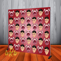 Bad Bunny Backdrop Personalized Step & Repeat - Designed, Printed & Shipped!
