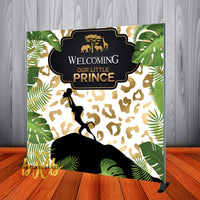 Safari theme Lion King Backdrop for Baby Shower, Gender Reveal, Birthday - Printed & Shipped!