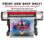 Print and Ship Only Backdrop - Your File or Photo printed - No Personalized Design, Printed & Shipped!