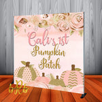 Pumpkin Patch Halloween Party Backdrop Personalized - Designed, Printed & Shipped!
