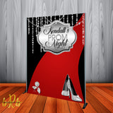 Prom Red Carpet backdrop - Step & Repeat - Designed, Printed & Shipped!