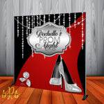Prom Red Carpet backdrop - Step & Repeat - Designed, Printed & Shipped!