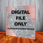 Digital File Only - Custom Backdrop Design