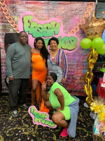 Fresh Prince Baby Shower, Birthday Backdrop Personalized - Designed, Printed & Shipped!