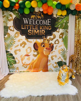 Lion King Safari Backdrop for Baby Shower, Birthday Party Personalized - Printed & Shipped!