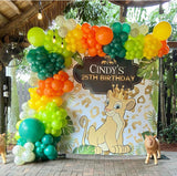 Lion King Nala - Safari Backdrop for 1st Birthday or Baby Shower Personalized - Printed & Shipped!