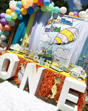 Oh the Places You'll Go! Hot Air Balloon Backdrop Personalized - Designed, Printed & Shipped!