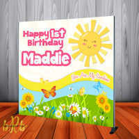 You are my Sunshine Backdrop Personalized Step & Repeat - Designed, Printed & Shipped!